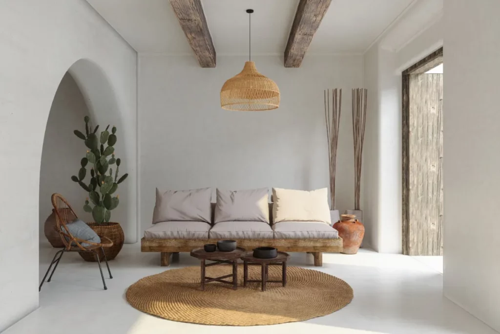 boho interior design style