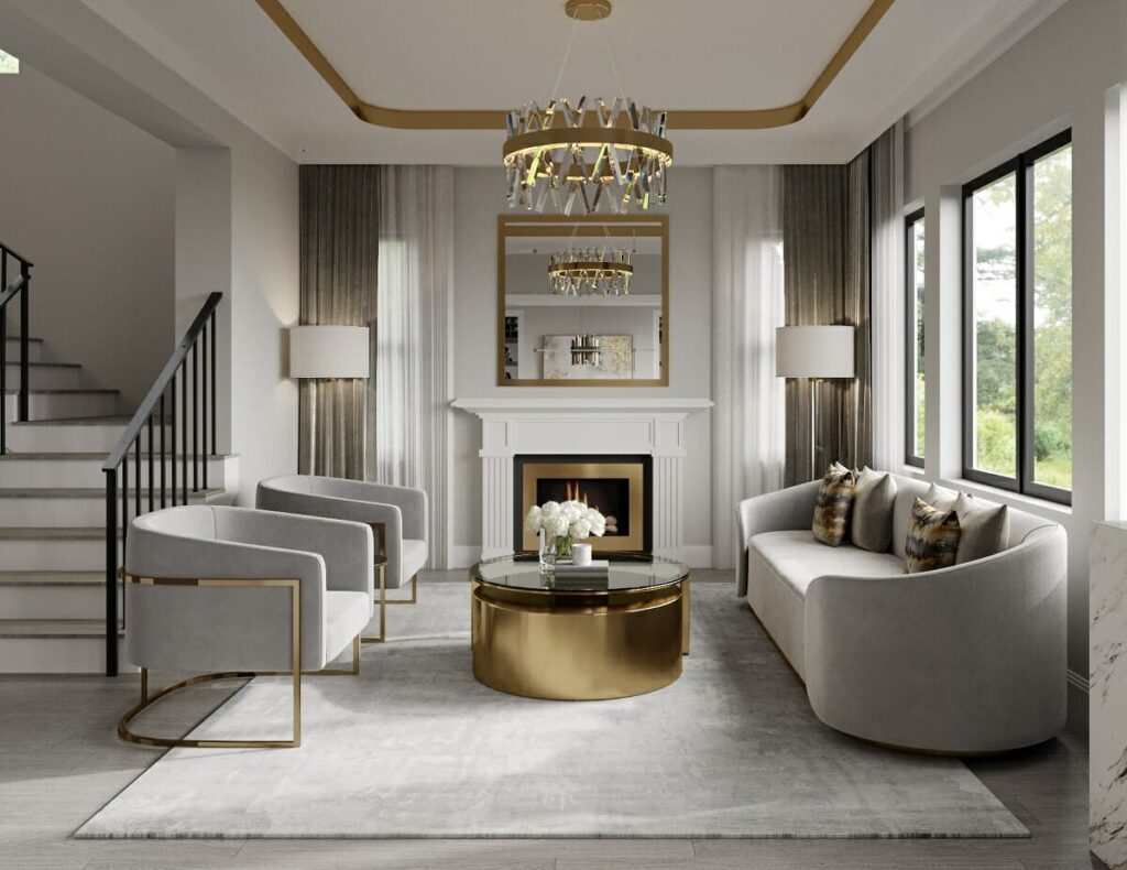 glam interior design style